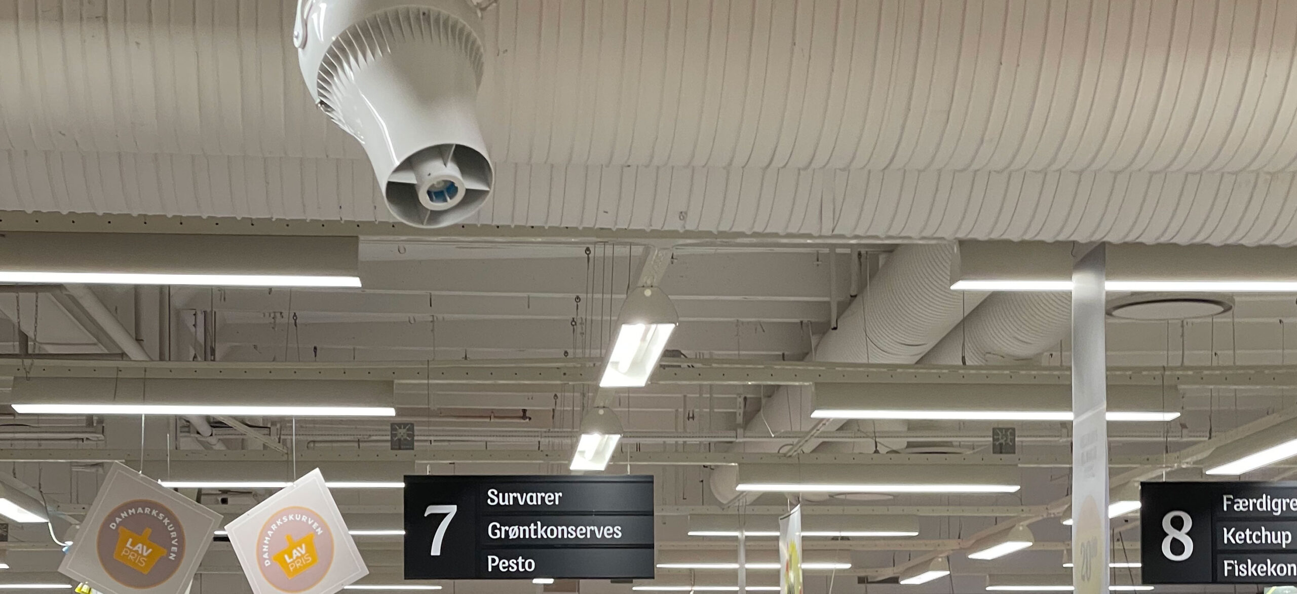 Airius installeret i Kvickly Helsinge